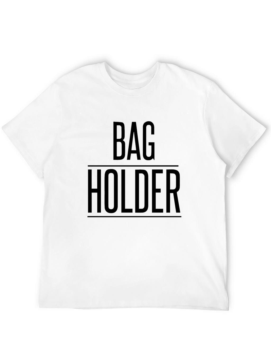 Bag Holder Graphic T-Shirt - Funny Humor Tee