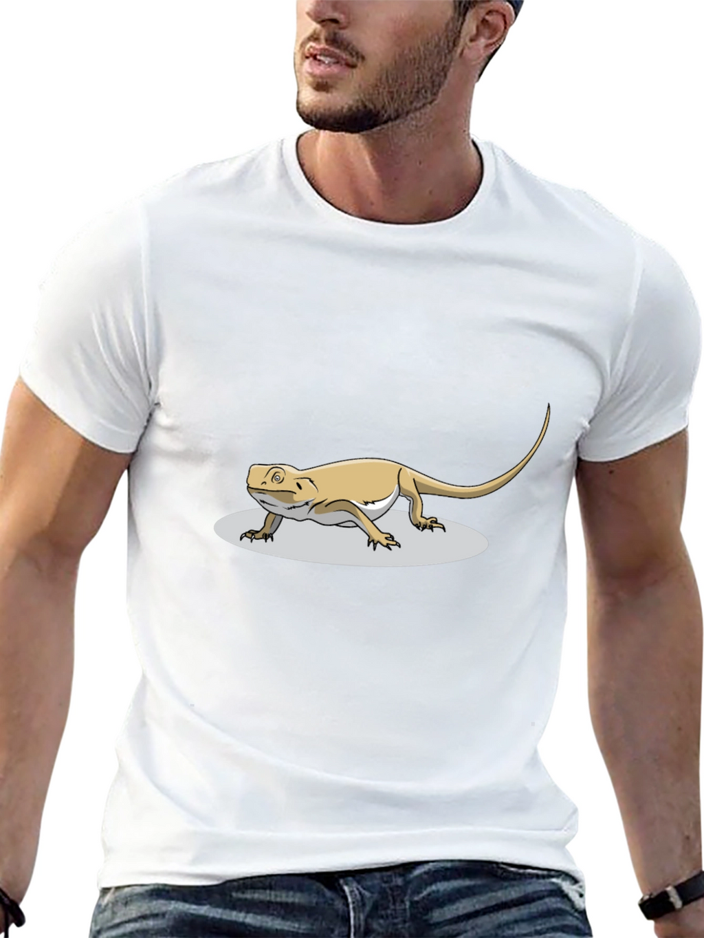 Bearded Dragon Lizard Graphic Tee - Unisex