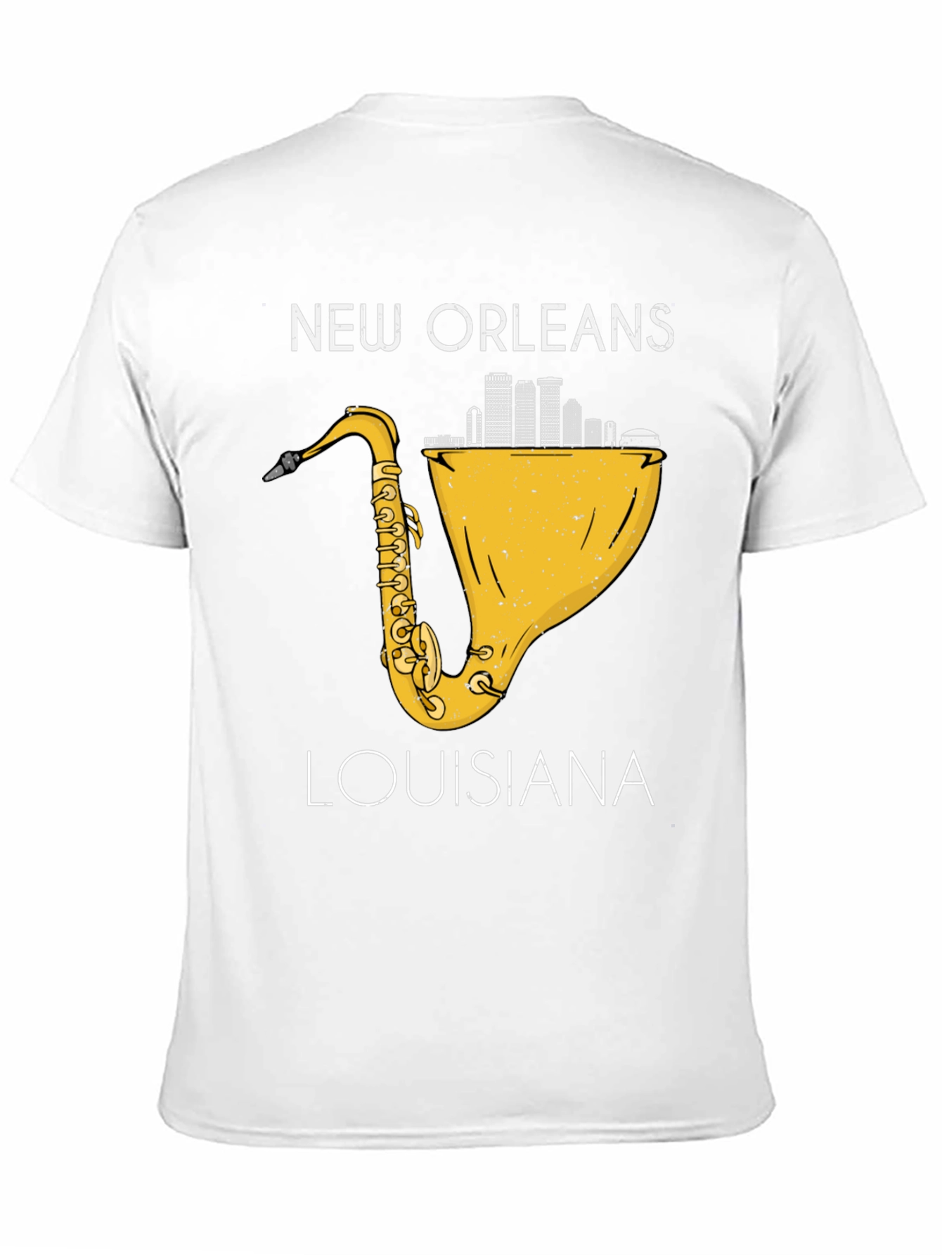 New Orleans Saxophone Graphic Tee