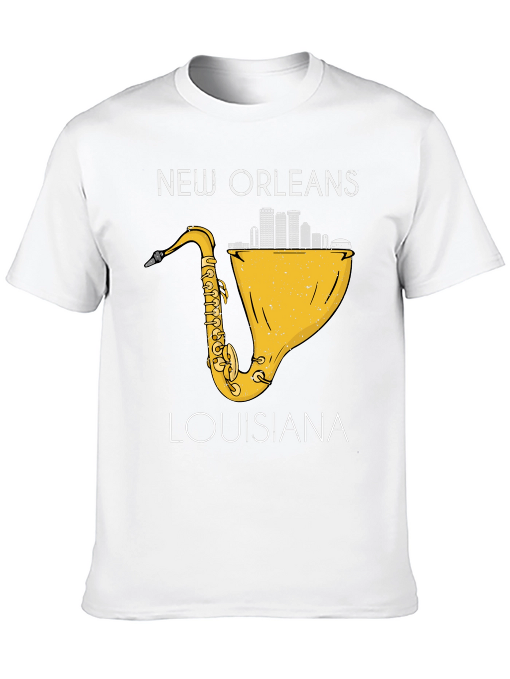 New Orleans Saxophone Graphic Tee