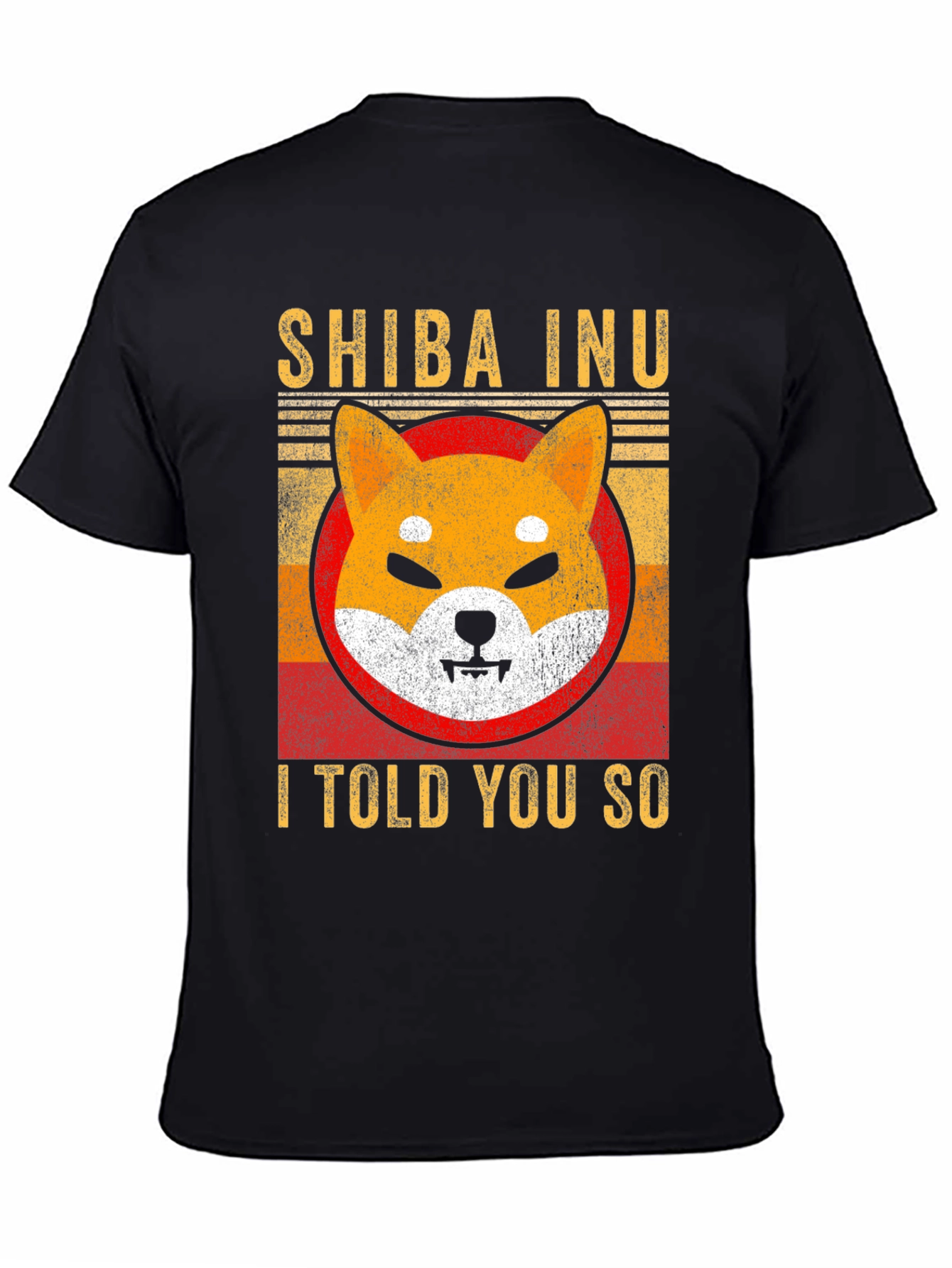 Shiba Inu - I Told You So Mens T-Shirt