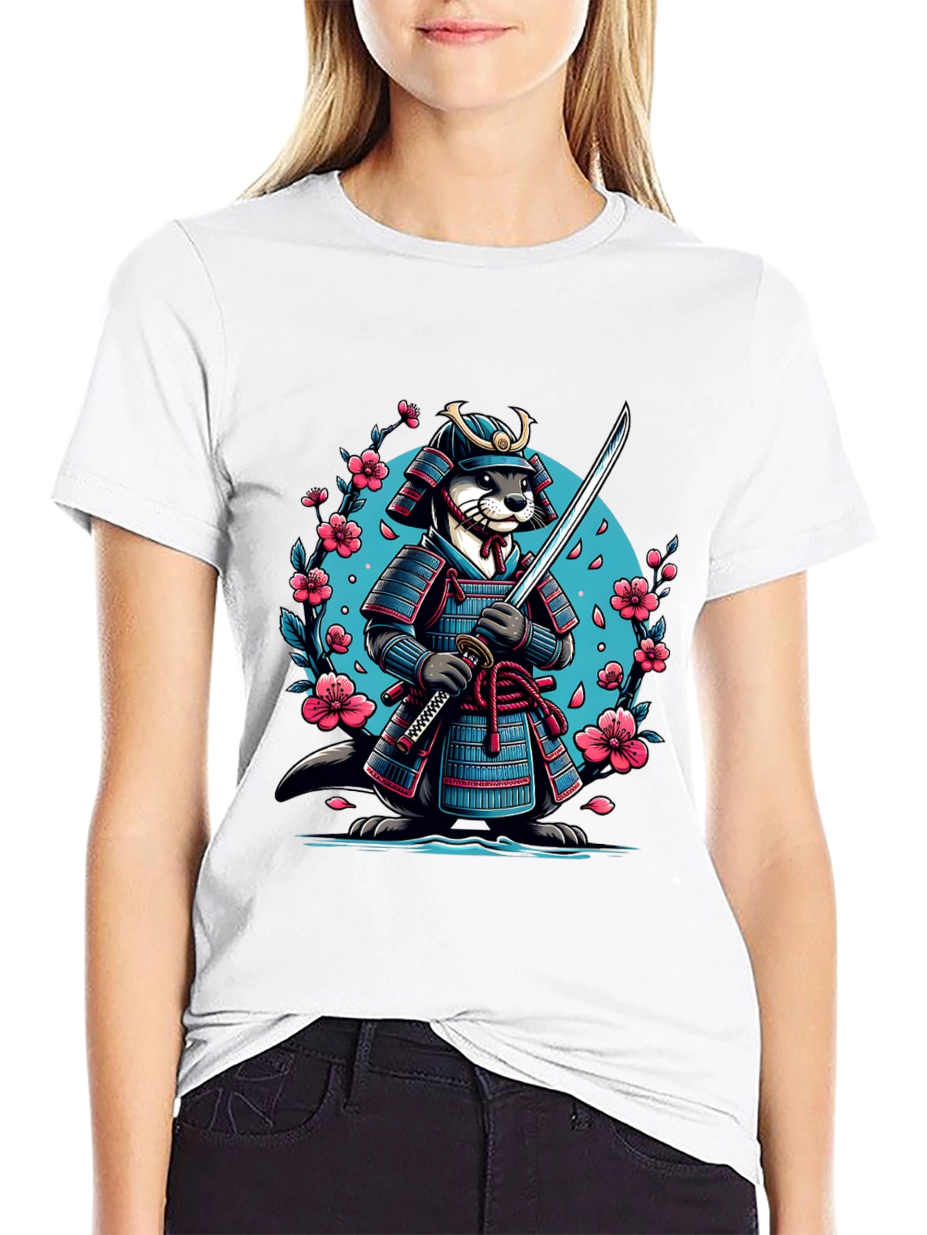 Samurai Otter T-Shirt