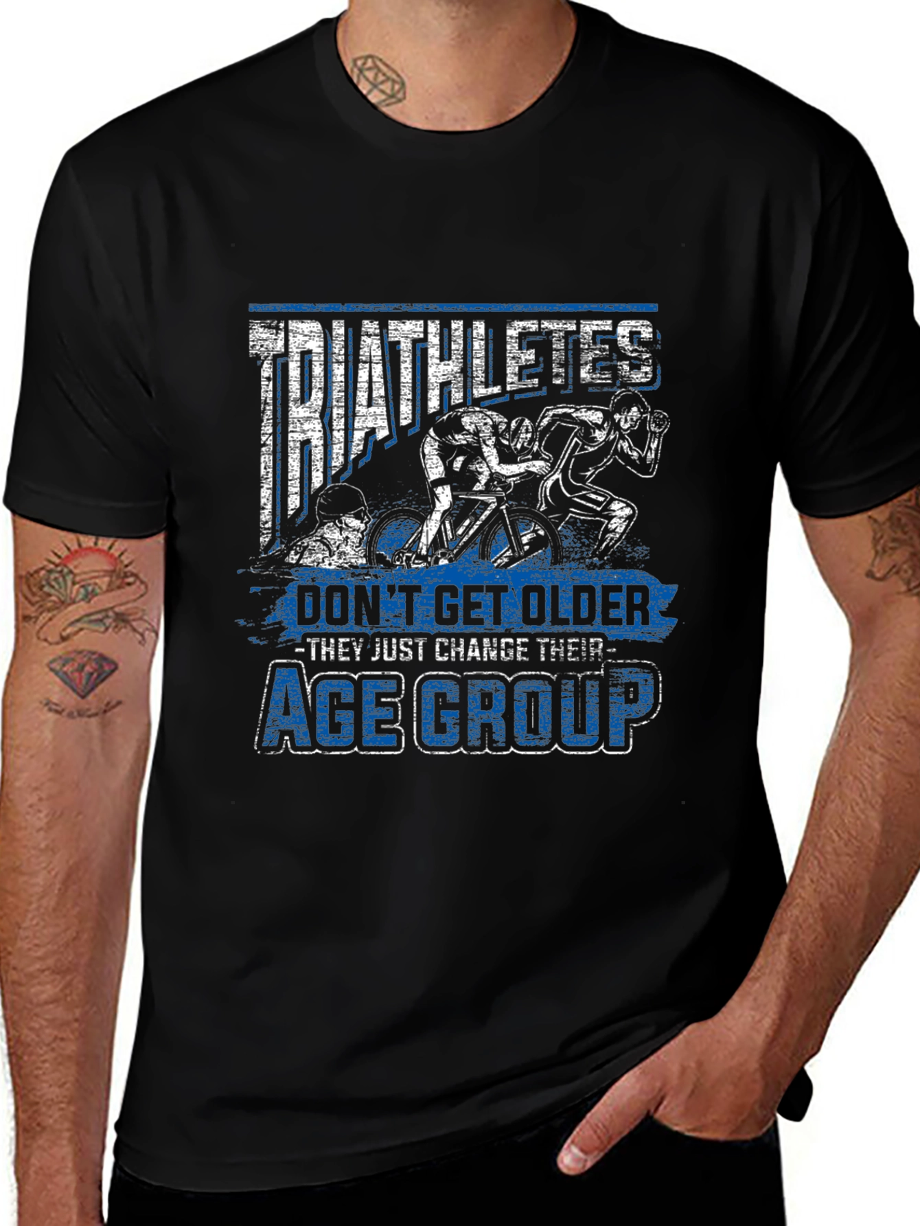 Triathletes Age Group T-Shirt