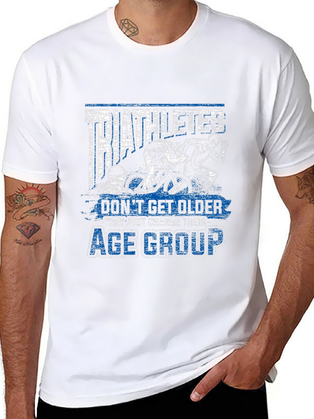Triathletes Age Group T-Shirt
