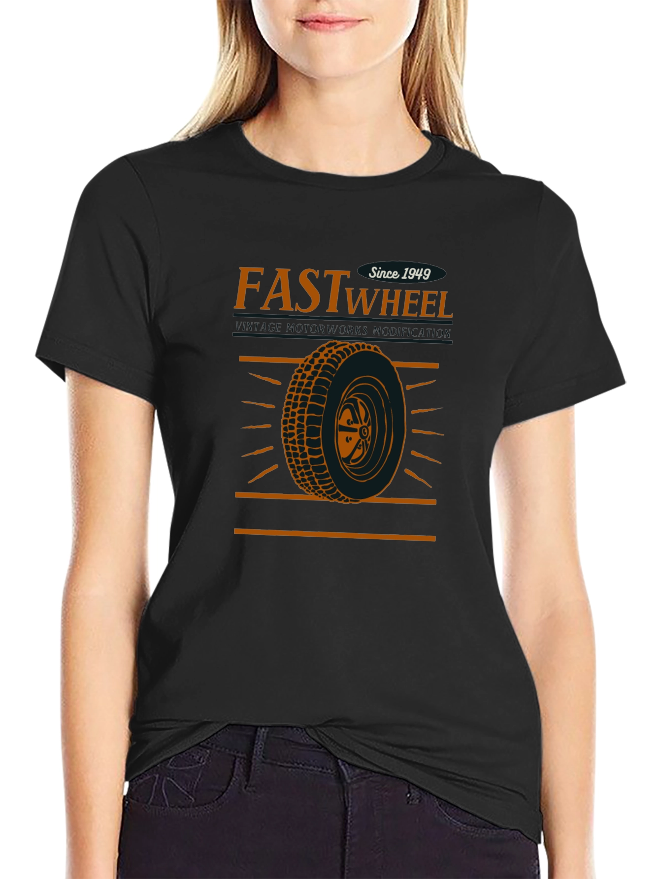 Fast Wheel Since 1949 Graphic Tee