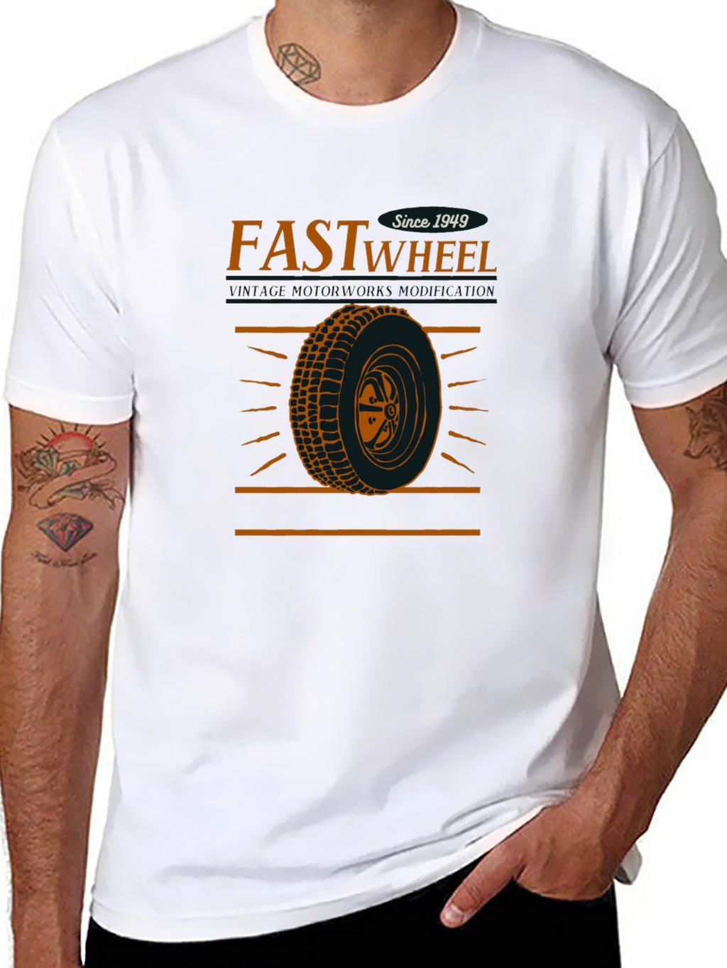 Fast Wheel Since 1949 Graphic Tee