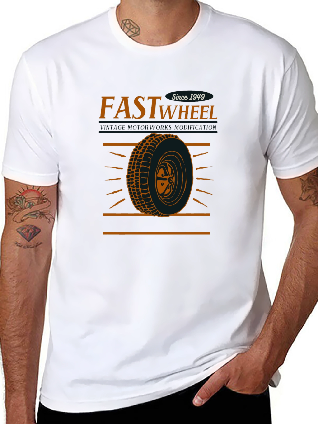Fast Wheel Since 1949 Graphic Tee