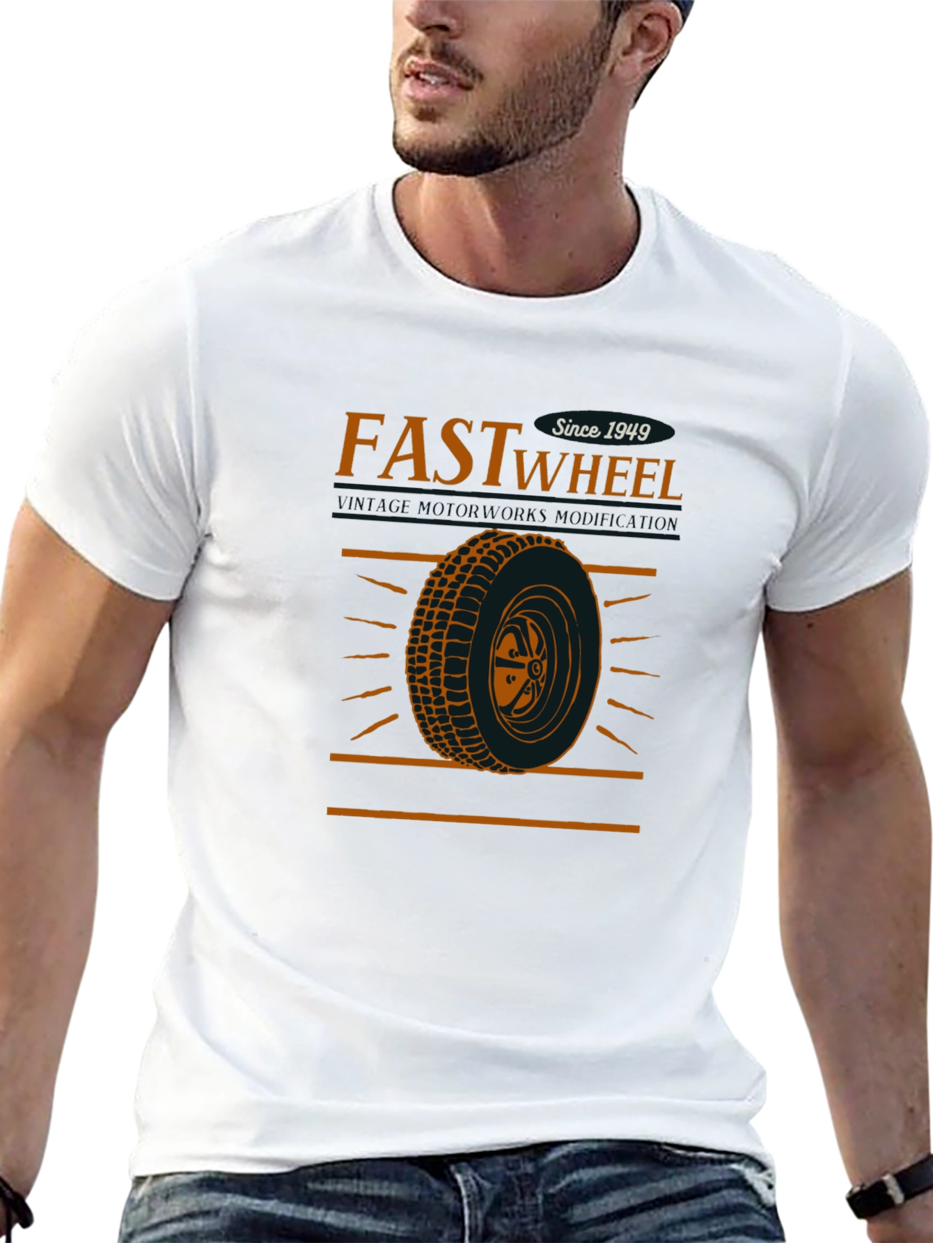 Fast Wheel Since 1949 Graphic Tee