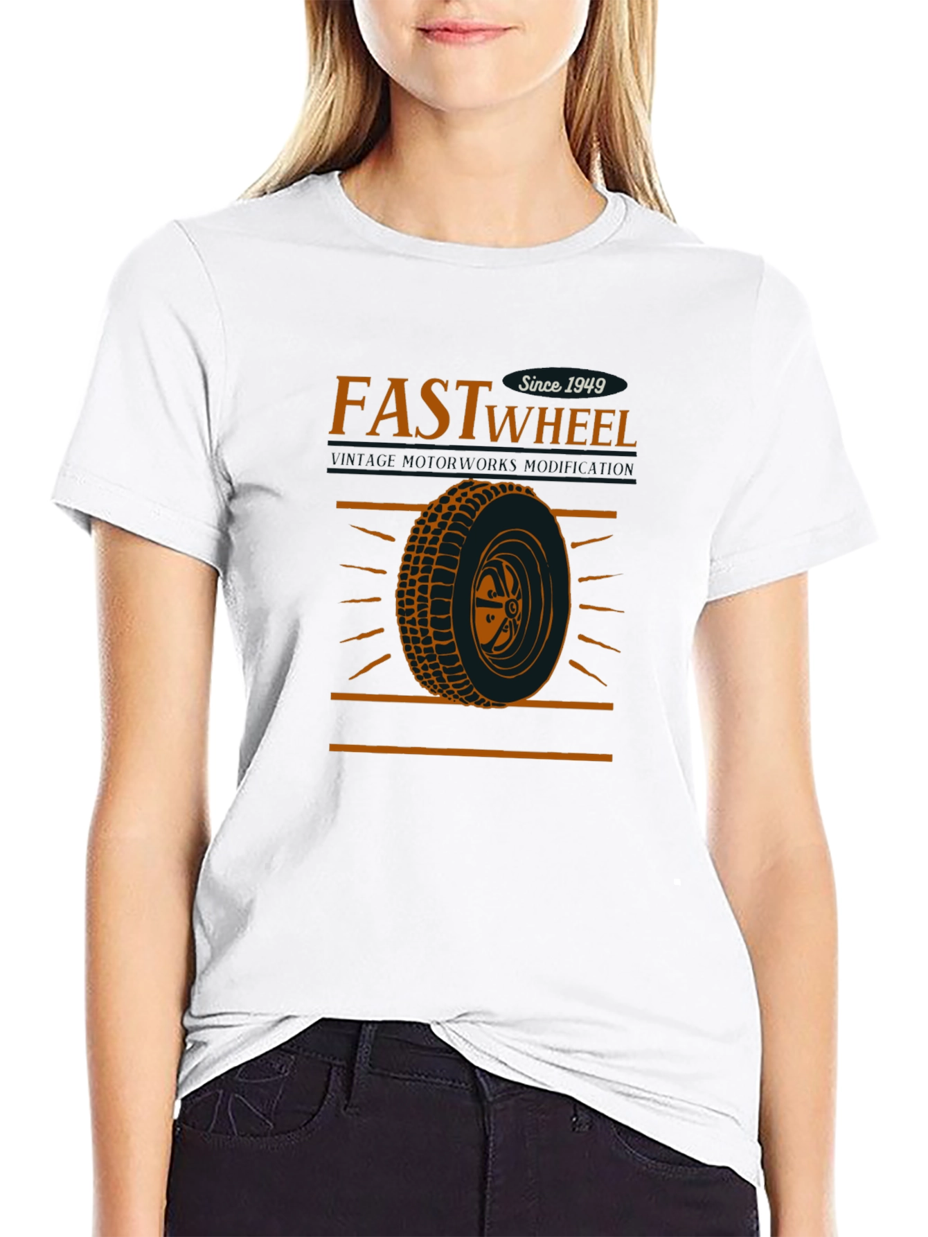 Fast Wheel Since 1949 Graphic Tee