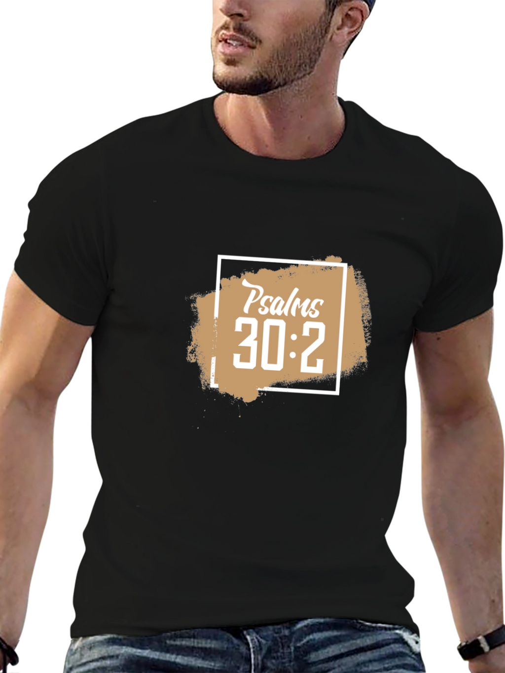 Psalms 30:2 Graphic Tee - Stylish Religious T-Shirt