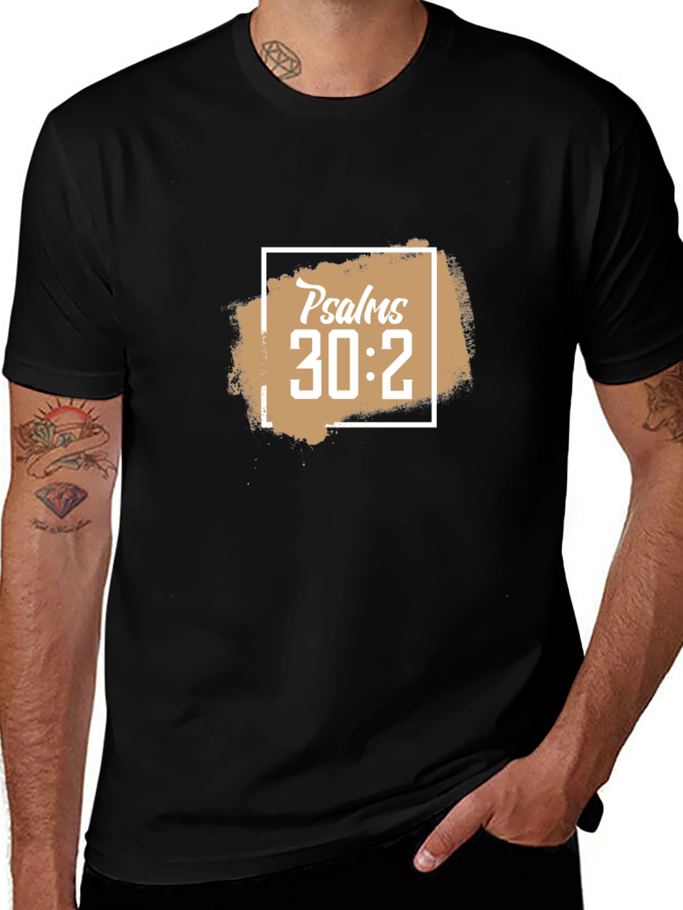 Psalms 30:2 Graphic Tee - Stylish Religious T-Shirt