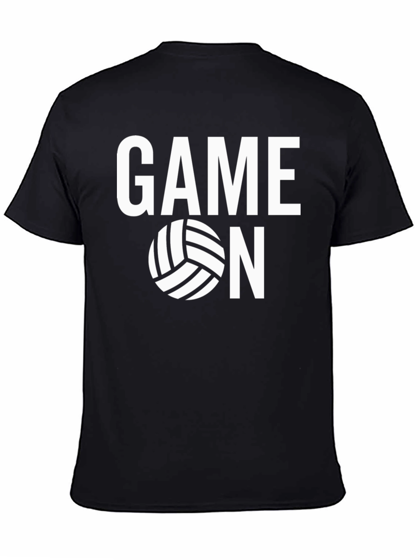 Game On Volleyball Graphic Tee - Sporty Casual Shirt