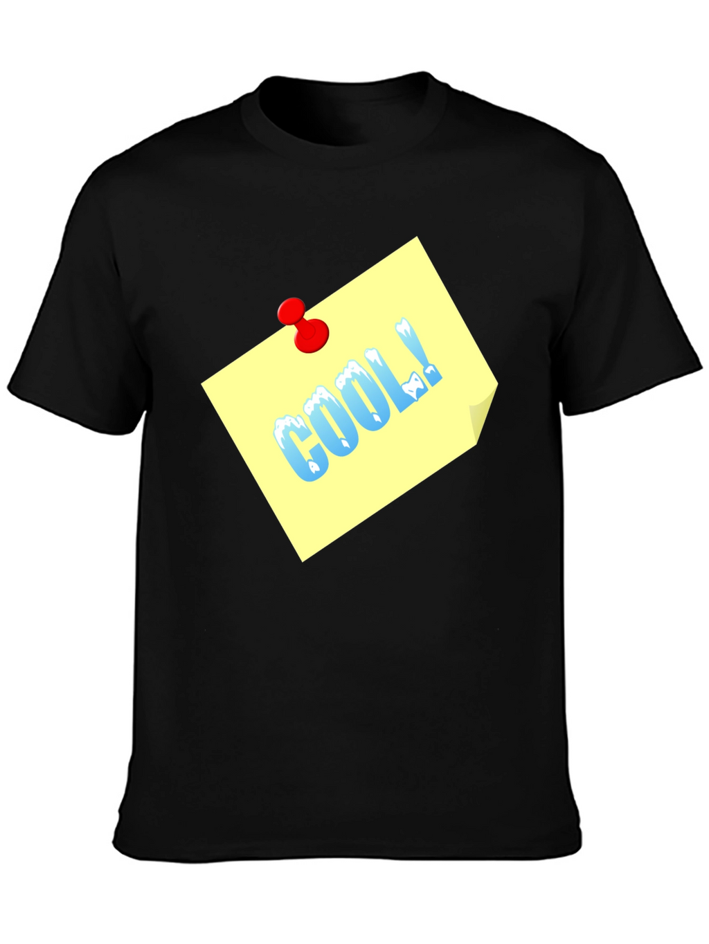 Cool T-Shirt with Note Design