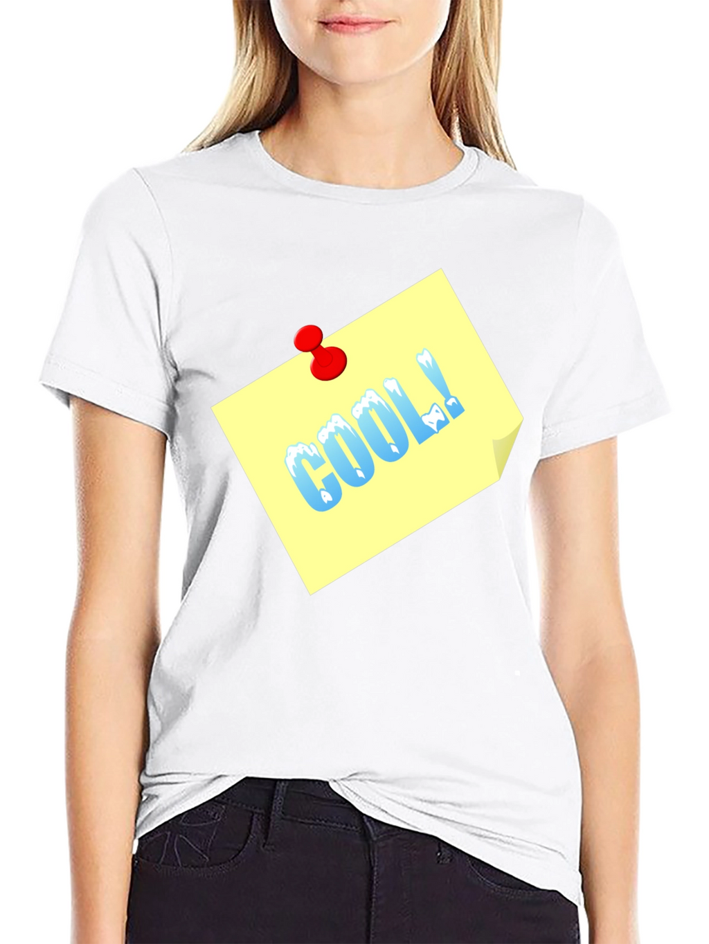 Cool T-Shirt with Note Design