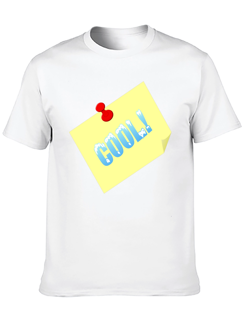 Cool T-Shirt with Note Design