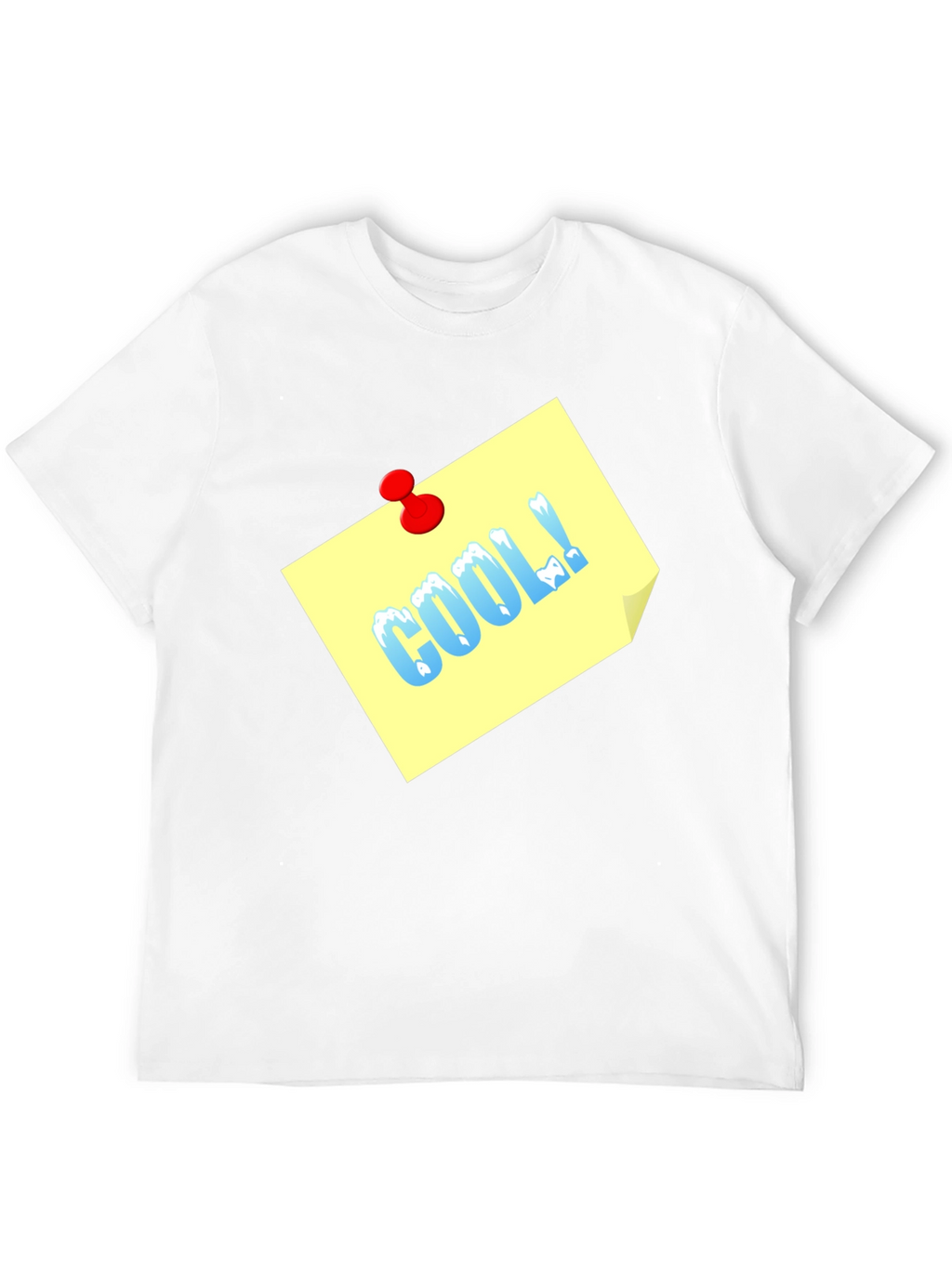 Cool T-Shirt with Note Design