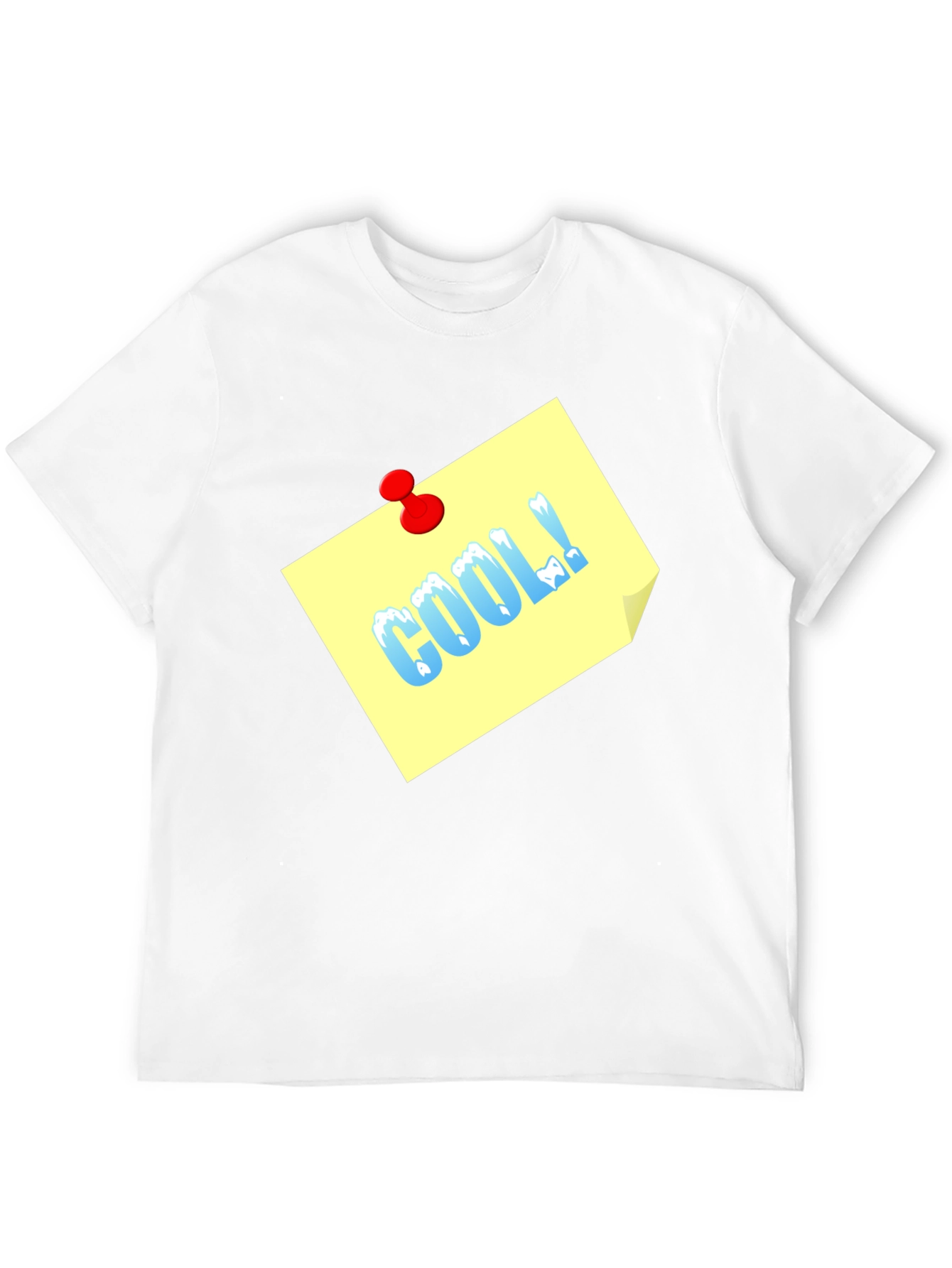 Cool T-Shirt with Note Design