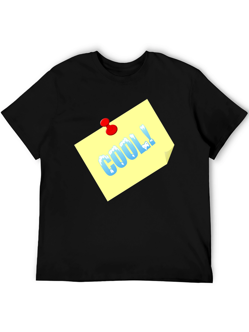 Cool T-Shirt with Note Design