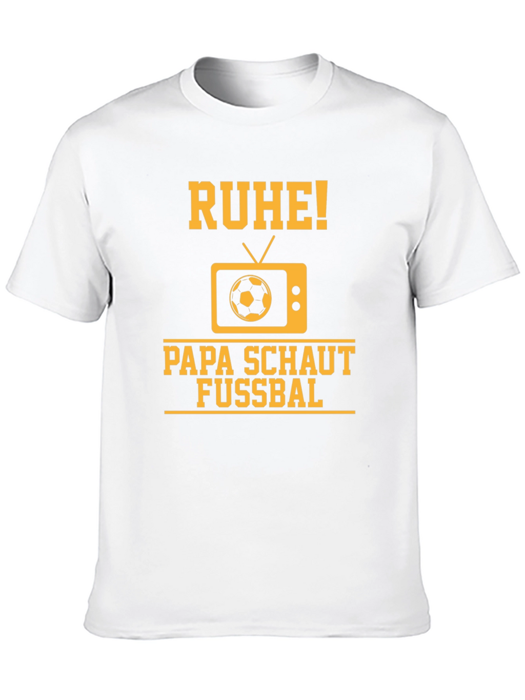 Ruhe Papa Schaut Fussbal T-Shirt
