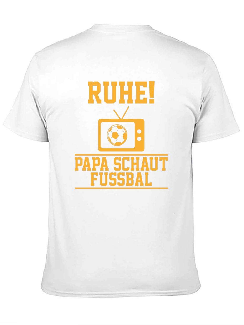 Ruhe Papa Schaut Fussbal T-Shirt