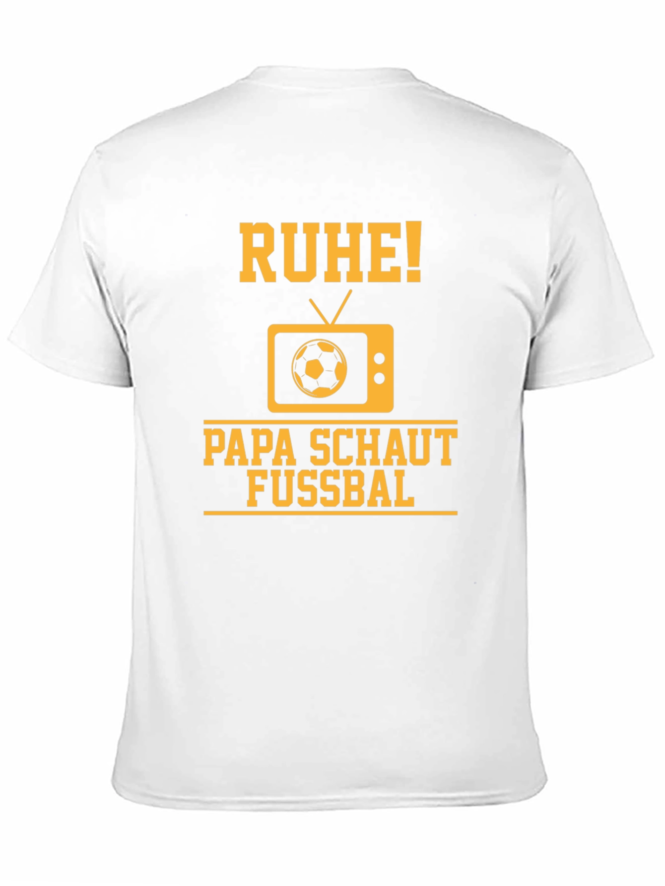 Ruhe Papa Schaut Fussbal T-Shirt