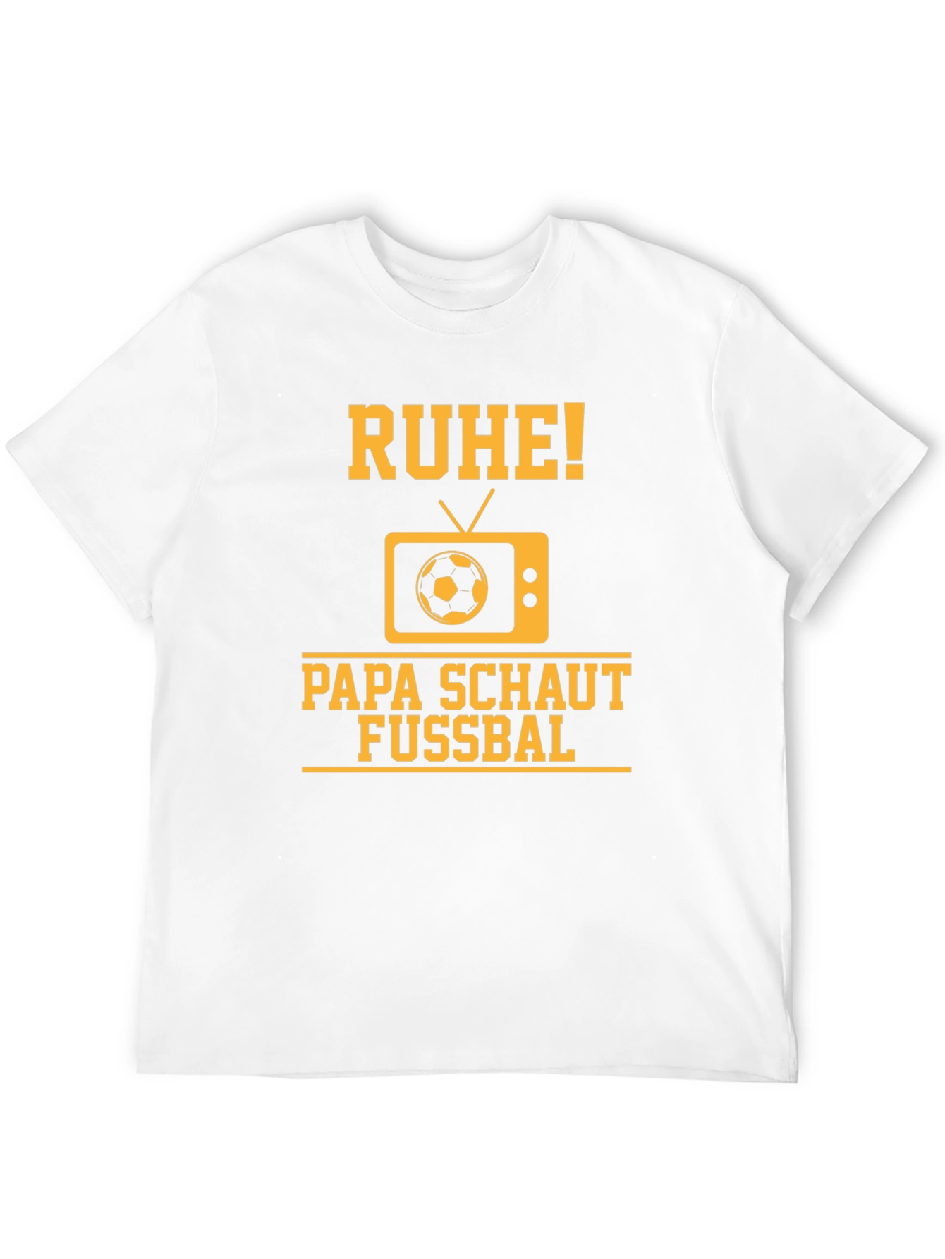 Ruhe Papa Schaut Fussbal T-Shirt