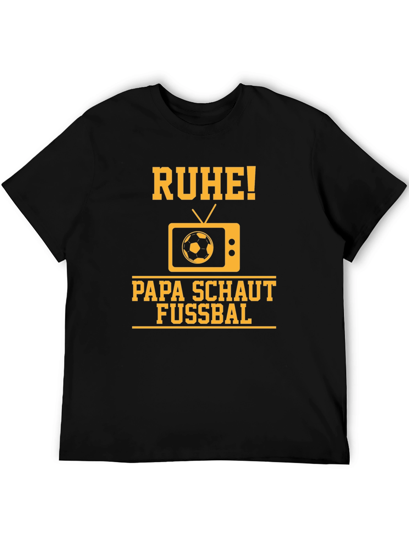 Ruhe Papa Schaut Fussbal T-Shirt