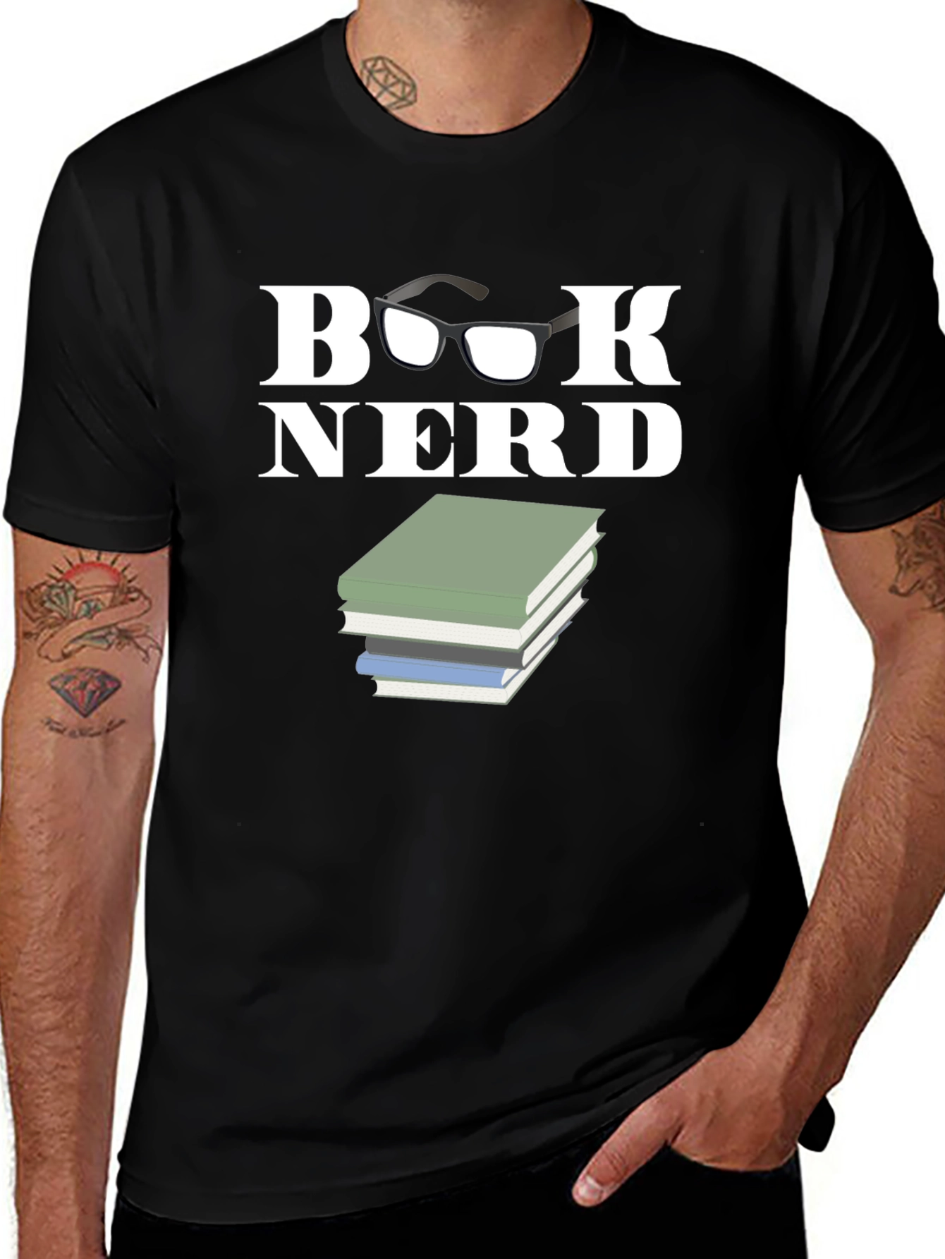 Book Nerd T-Shirt - Stylish Graphic Tee for Book Lovers