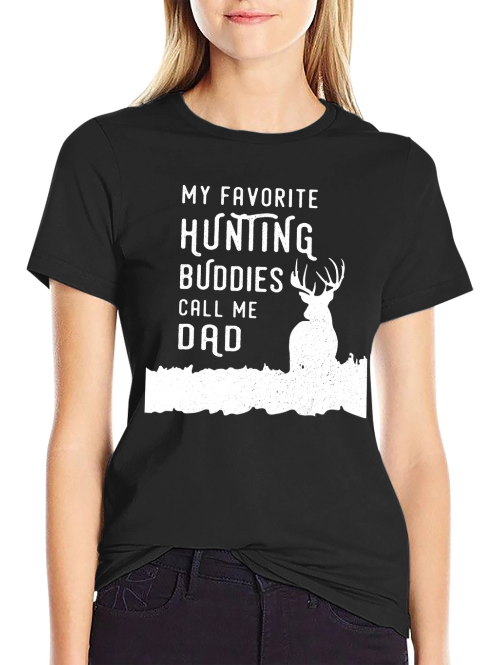 My Favorite Hunting Buddies Dad Graphic Tee
