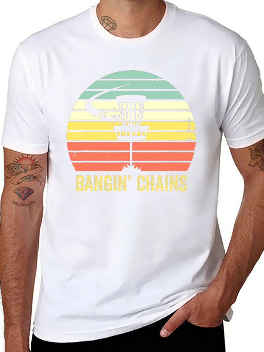 Banging Chains Disc Golf T-Shirt