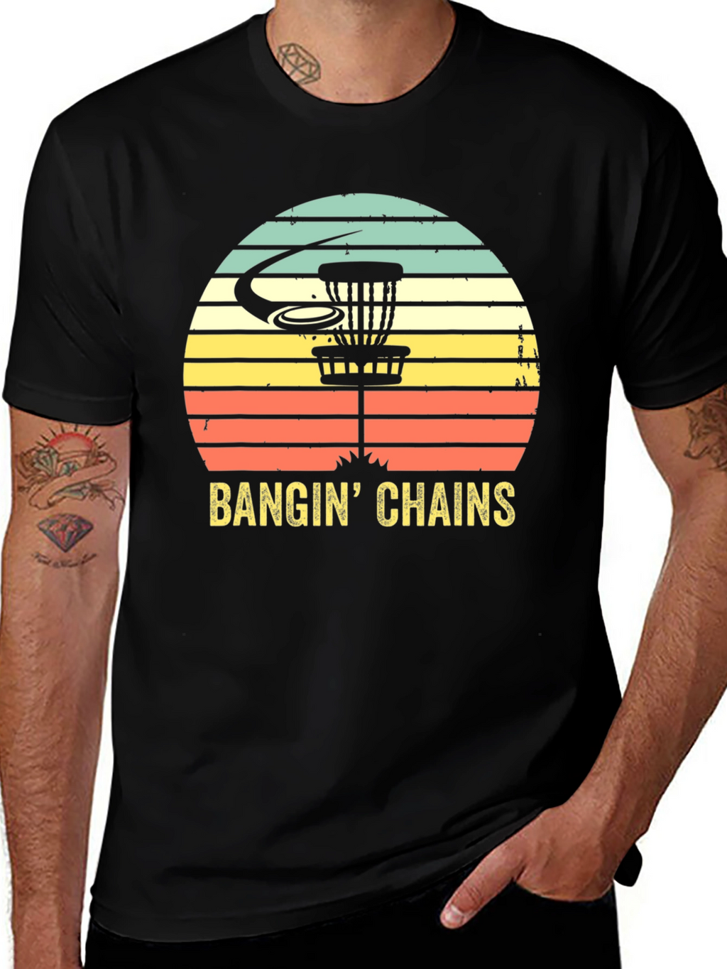 Banging Chains Disc Golf T-Shirt