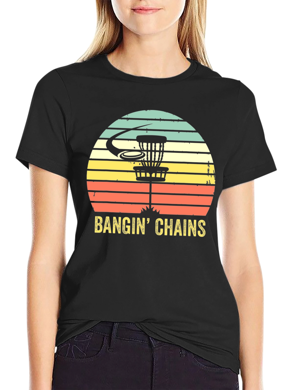 Banging Chains Disc Golf T-Shirt