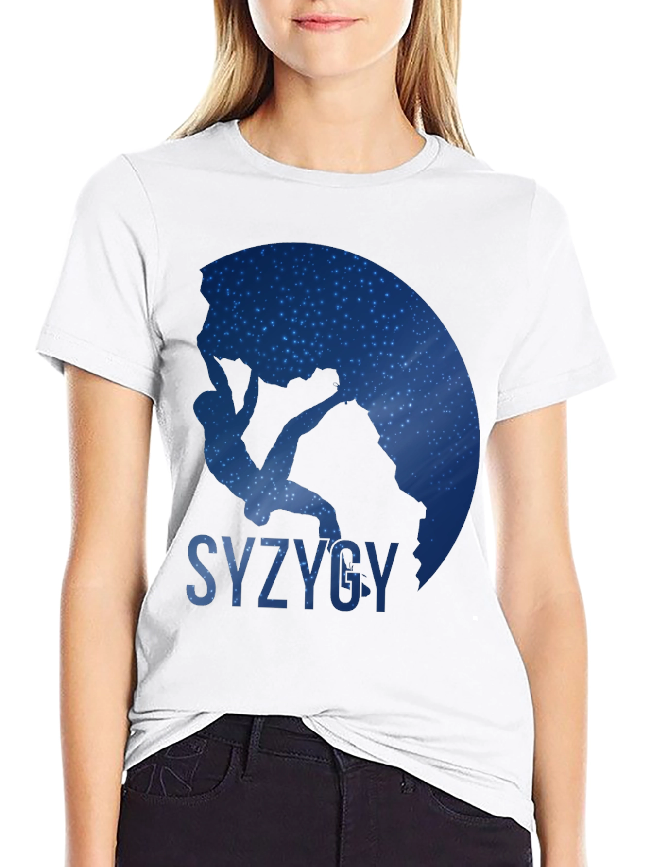 Syzygy Climbing Galaxy Graphic Tee
