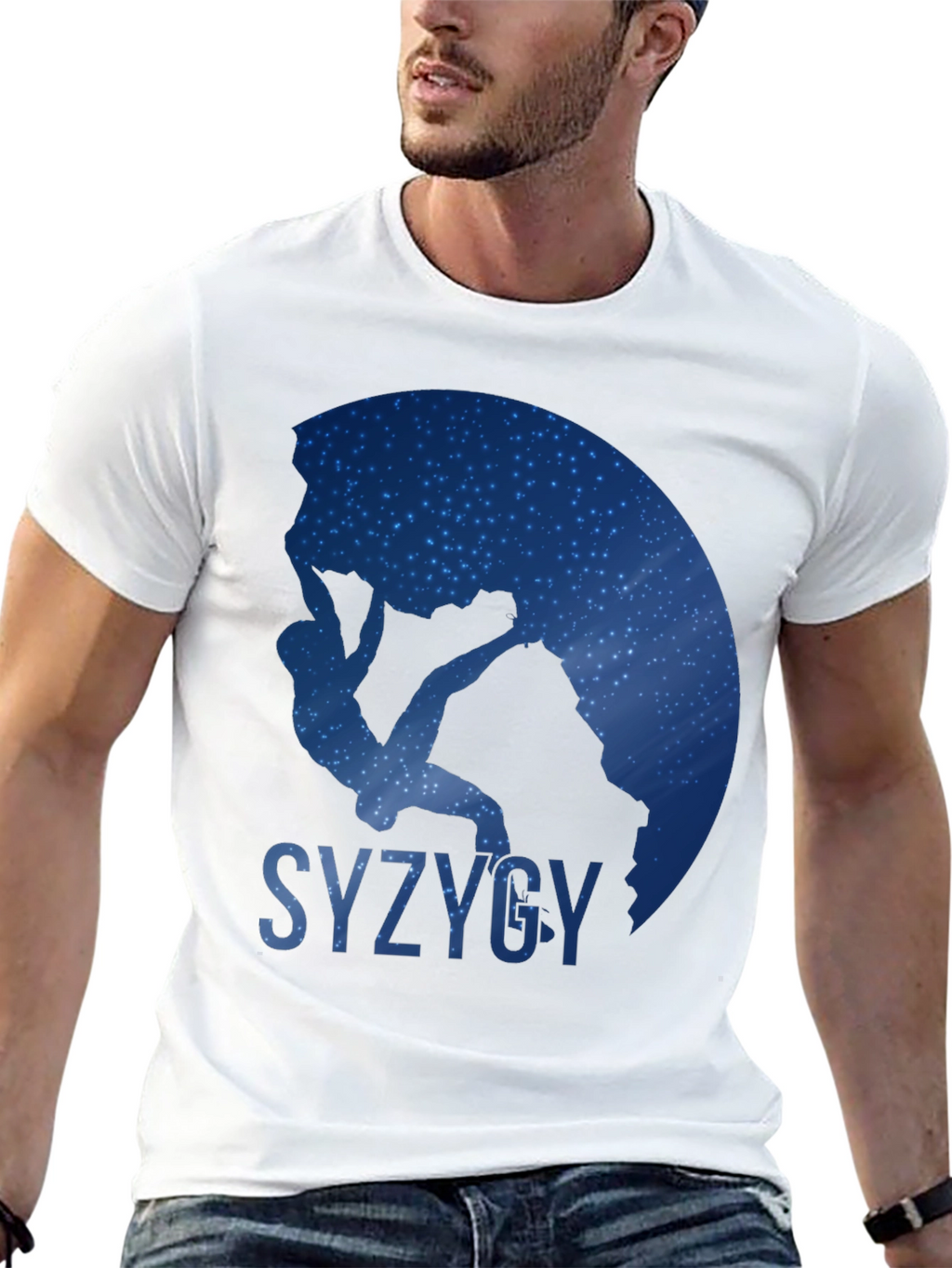 Syzygy Climbing Galaxy Graphic Tee