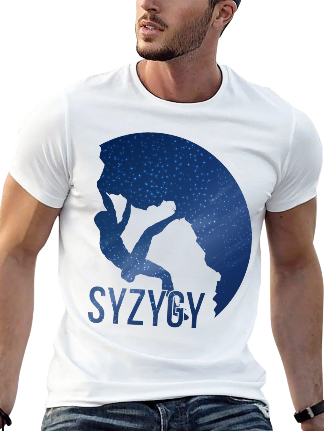 Syzygy Climbing Galaxy Graphic Tee
