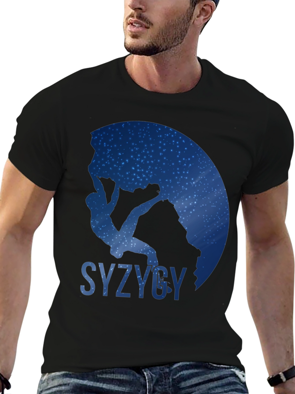 Syzygy Climbing Galaxy Graphic Tee