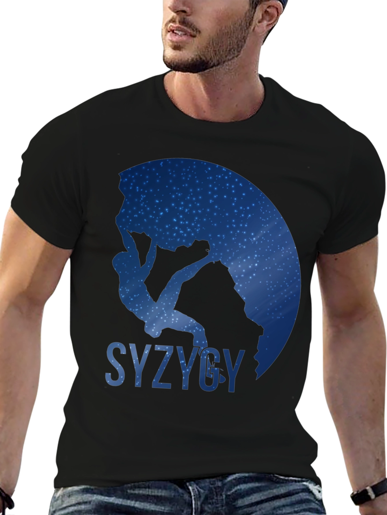 Syzygy Climbing Galaxy Graphic Tee