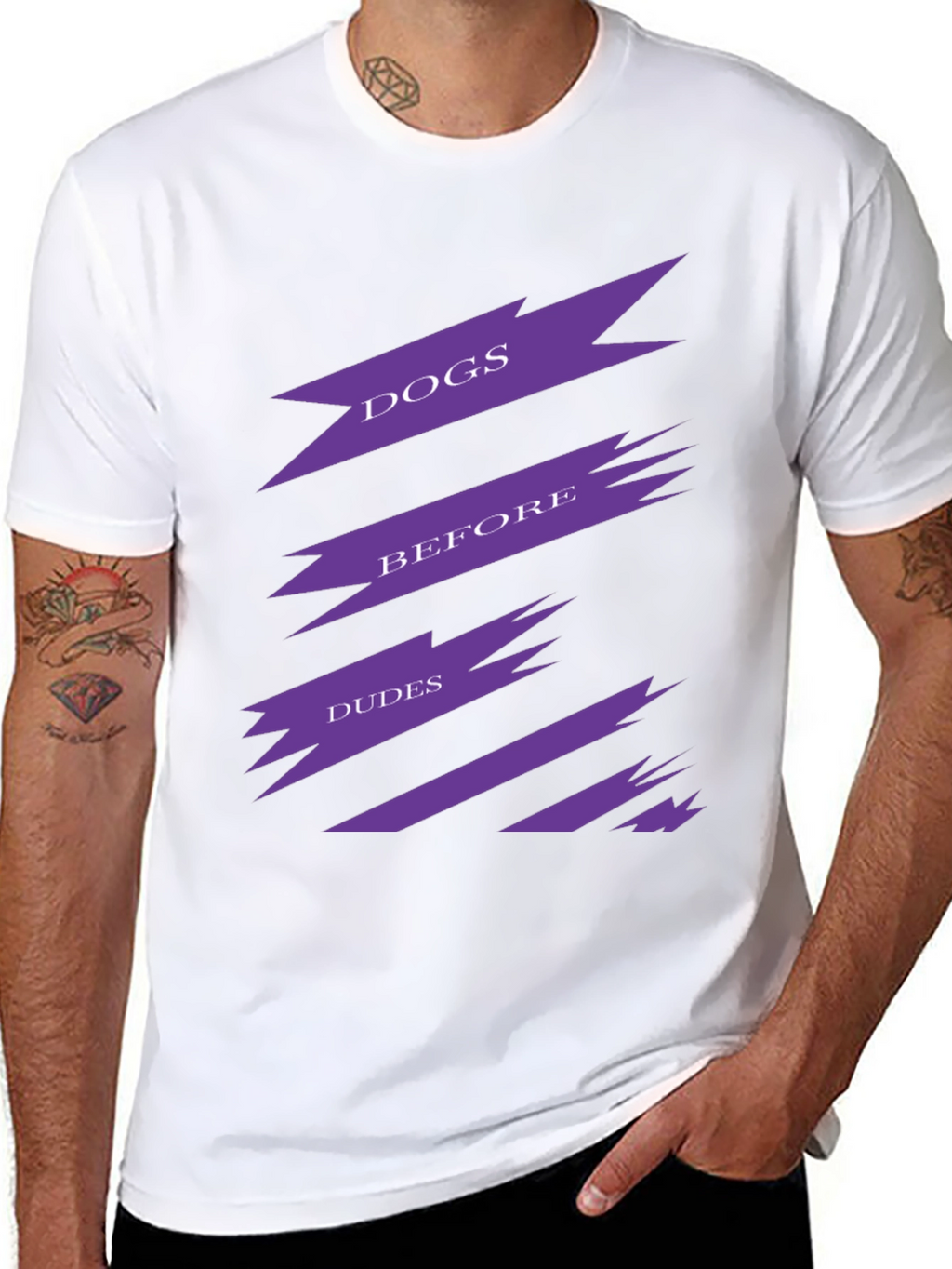 Dogs Before Dudes Graphic Tee