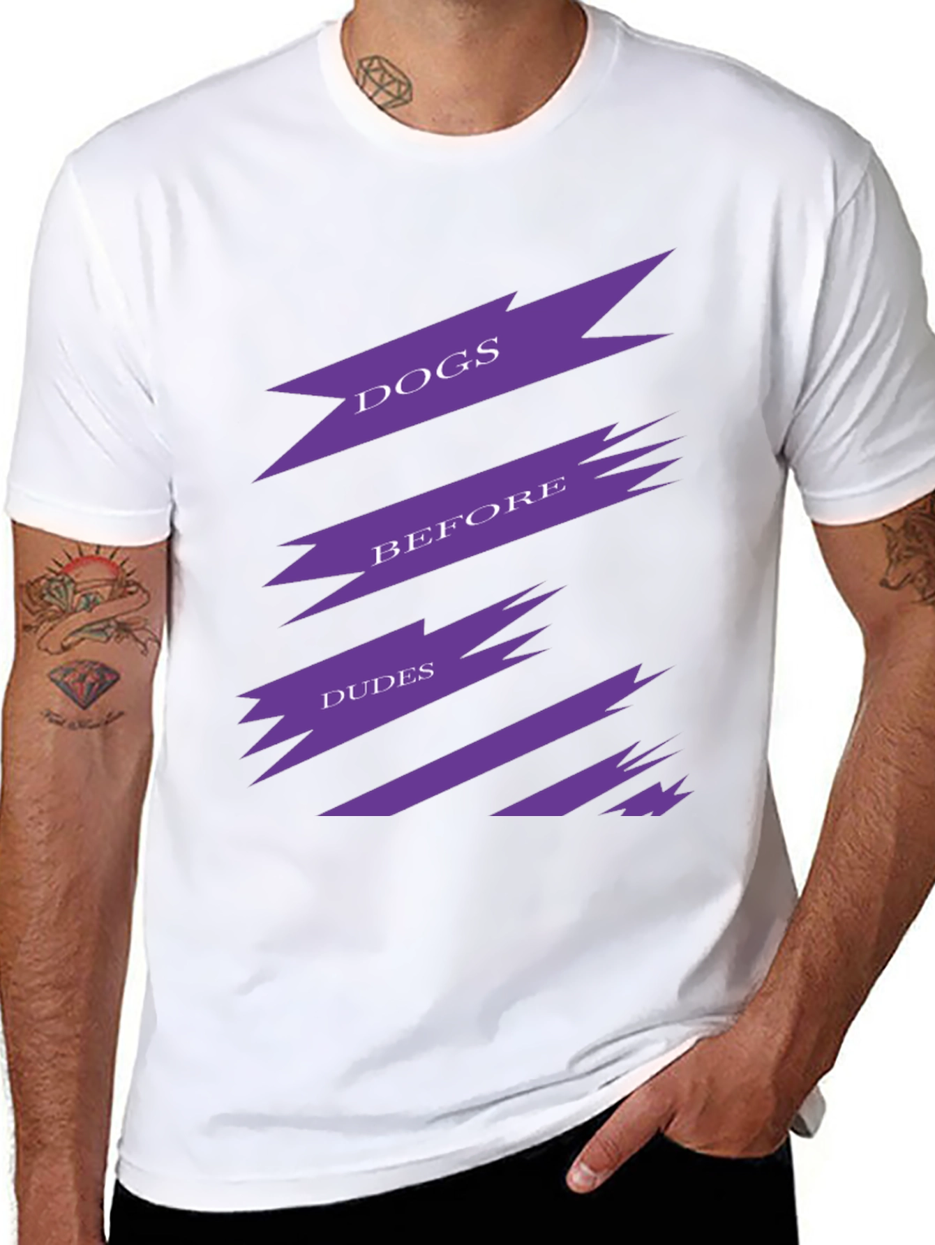 Dogs Before Dudes Graphic Tee