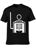 Radiology Skeleton X-Ray T-Shirt - Black Novelty Tee