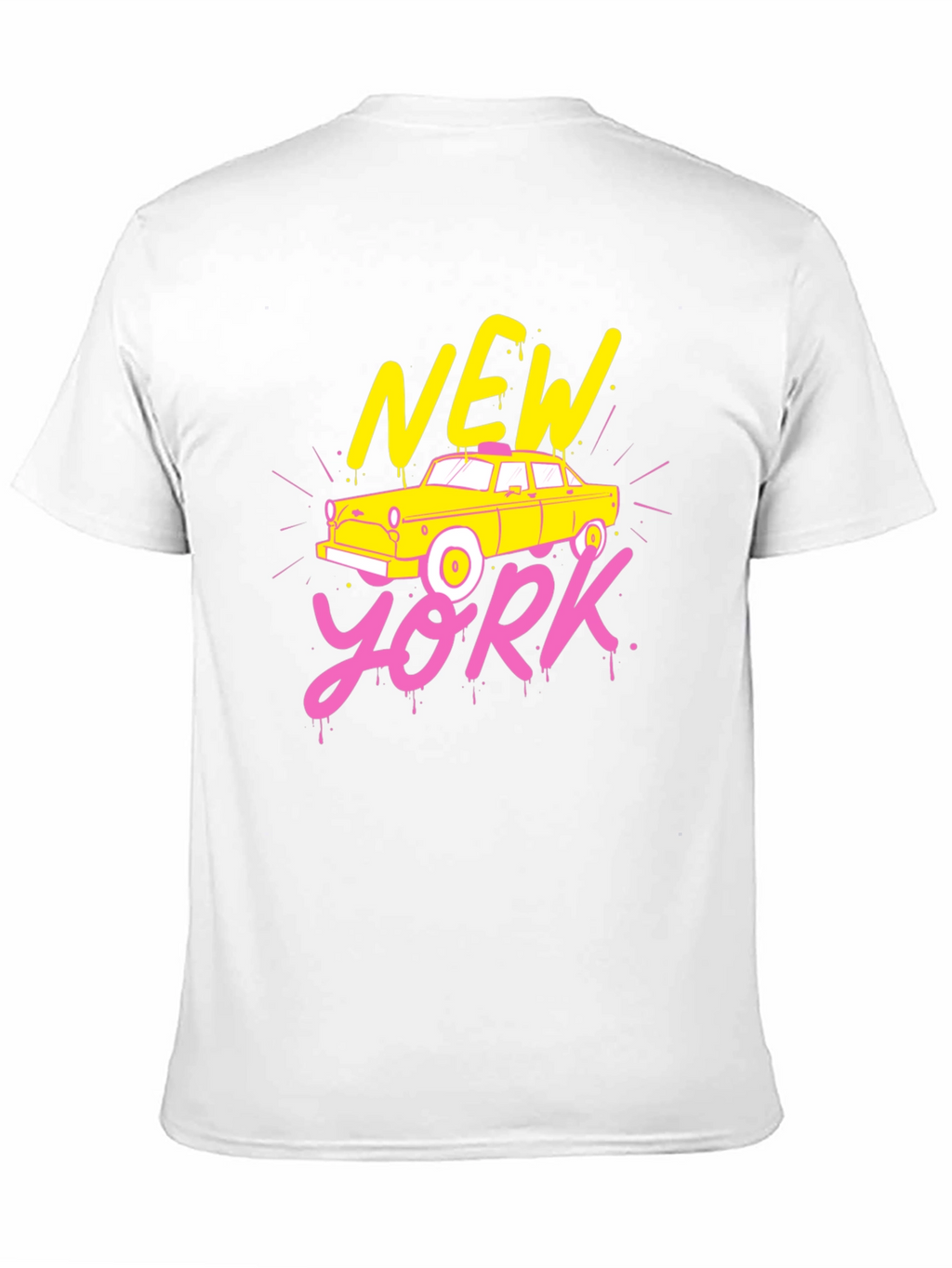 New York Taxi Graphic T-Shirt