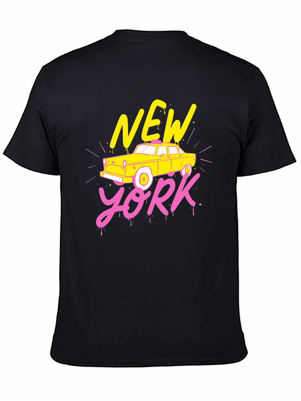 New York Taxi Graphic T-Shirt