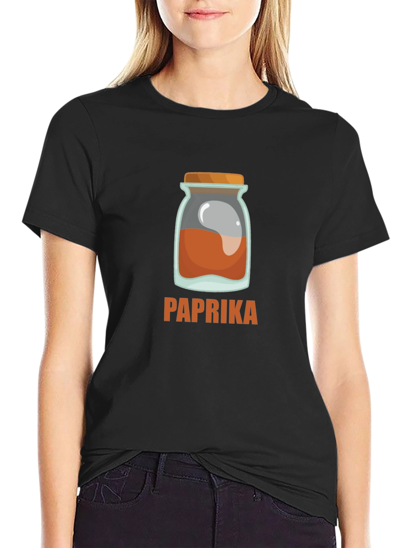 Paprika Spice Jar Graphic T-Shirt