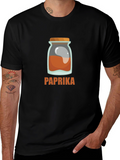 Paprika Spice Jar Graphic T-Shirt