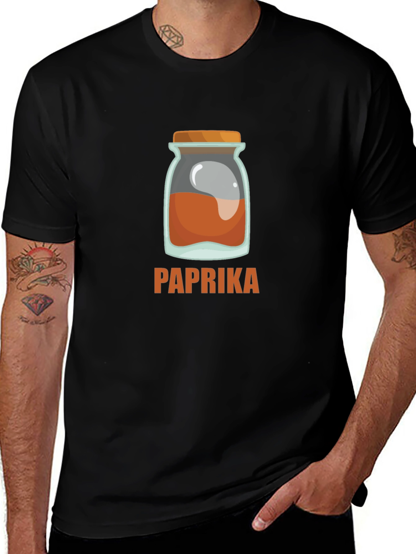 Paprika Spice Jar Graphic T-Shirt