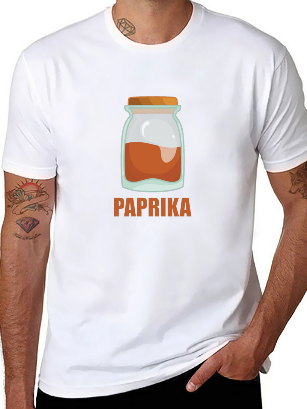 Paprika Spice Jar Graphic T-Shirt