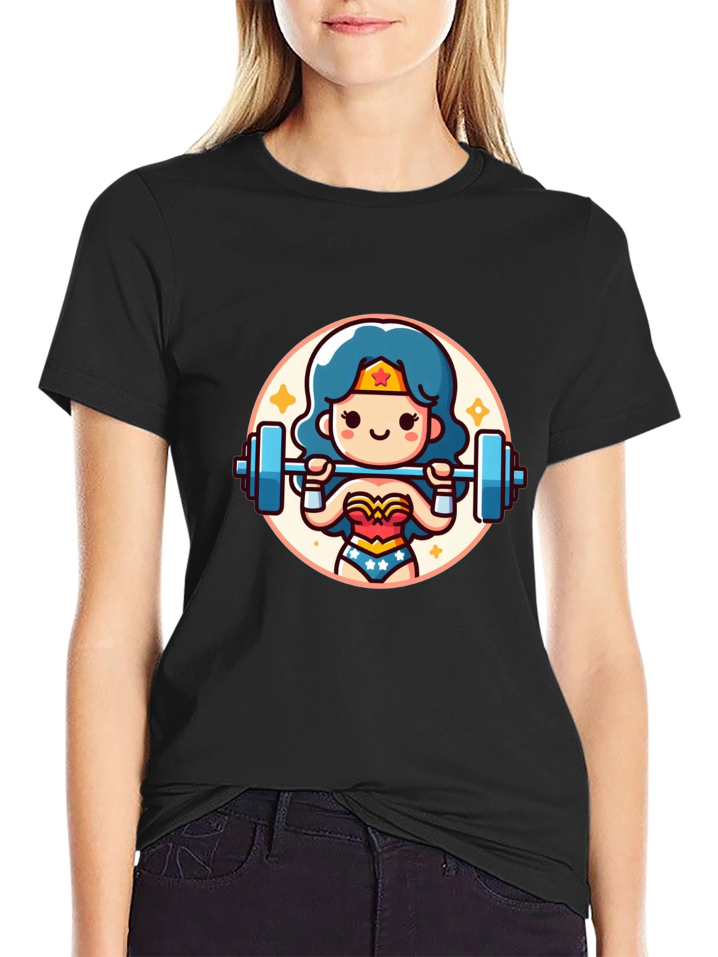 Wonder Woman Workout T-Shirt
