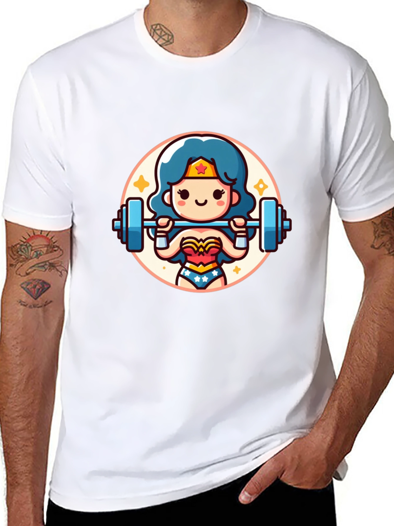 Wonder Woman Workout T-Shirt