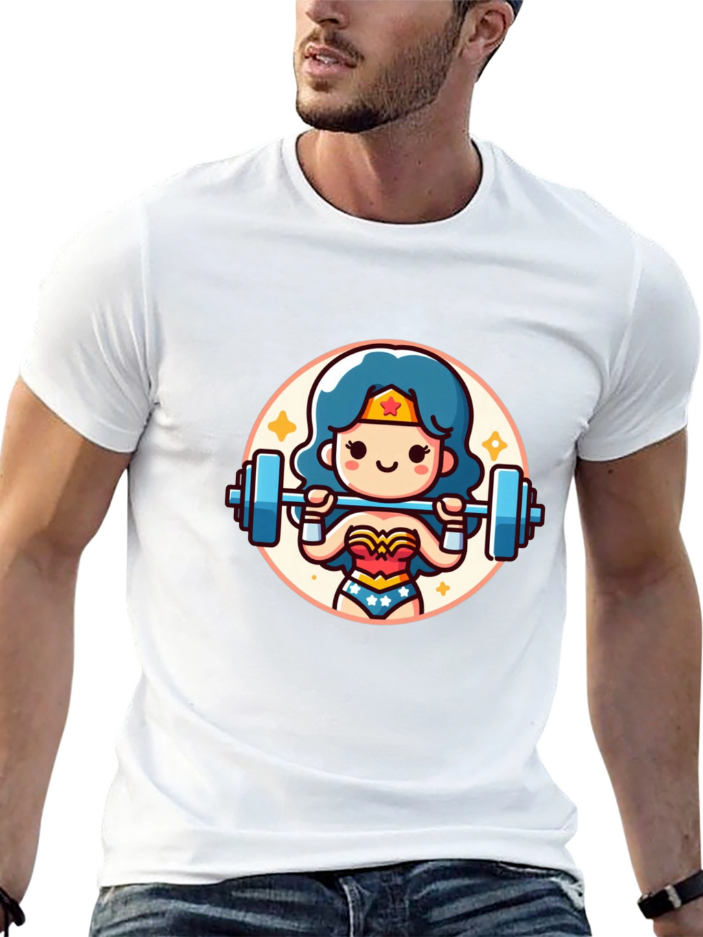 Wonder Woman Workout T-Shirt