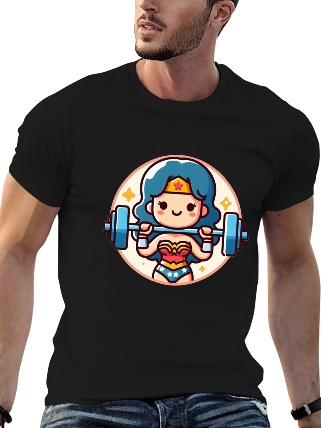 Wonder Woman Workout T-Shirt